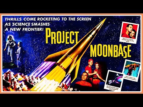 Classic Sci Fi Movie PROJECT MOONBASE 1953 Starring Robert Heinlein,