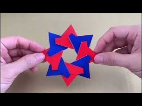 Origami Modular Star Easy Tutorial (Short Version)
