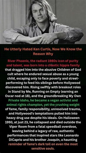 The Tragedy Of River Phoenix Is Just Heartbreaking#shorts