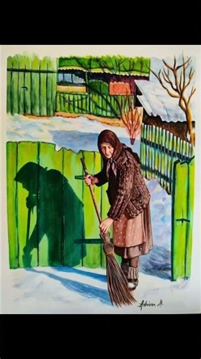 Dor de copii - pictură și poezie 💕