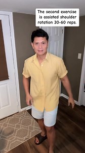 Say Goodbye to severe Frozen shoulder with these 2 easy Exercises. #FrozenShoulder #shoulderpain #shoulderpainrelief #physicaltherapy #homeworkout #fypシ゚viralシ Jun Reyes | Jun Reyes