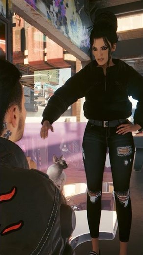 a baby #panampalmer #cyberpunkfunny #cyberpunk2077 #cyberpunkskits