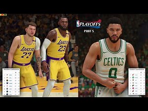 Simulating the 2025 NBA Playoffs If They STARTED TODAY on 2K25! (Part 5)