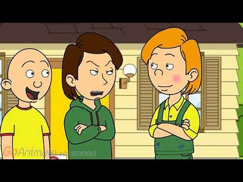 Leo gets grounded for sneaking off to Caillou's house