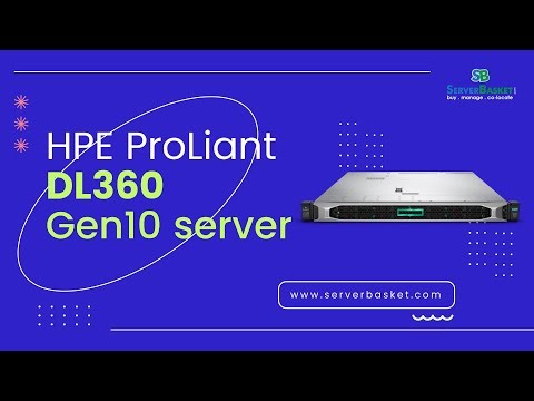 HPE DL360 Gen10 Server | Specs, Key Features & Services