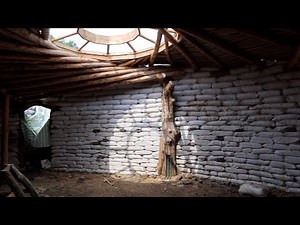Off Grid Earthbag Workshop Part 33 Odd Roof Jobs