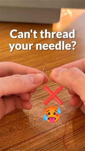 Stop Struggling: The Ultimate Needle Threading Hack#tips#sewingmachine#Repair