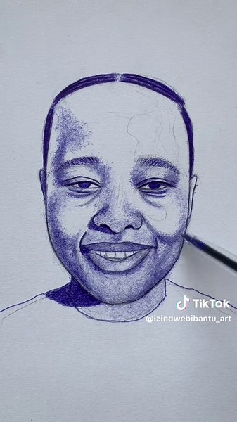 Drawing of @Bongoh #sketch #sketchpad #ink #inkdrawing