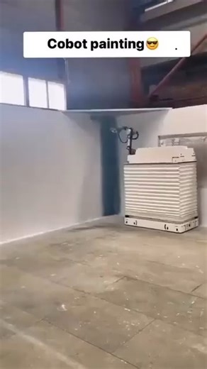 CTO ROBOTICS Media on Instagram: "The death of the ladder? 🤖🎨 The integration of a Mobile Platform and a Cobot is the next frontier in construction automation. This setup transforms a stationary robot into a fully autonomous painting unit. Why this works: - Uniform Thickness: Precision stroke control ensures a level of consistency that manual painting cannot match. - Safety & Reach: Eliminates the need for scaffolding and ladders in repetitive or high-risk environments. - Smart Mapping: Utiliz