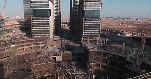 ‏🌇 ‎#مشاريع_مصر🇪🇬| The skyline of Egypt’s New Capital CBD is gradually unfolding, covers a total area of about 505,000 ㎡, with a construction area of about 1.92 million ㎡, including "the highest building of Africa" (the 385.8-m Iconic Tower), and 20 high-rise buildings and supporting municipal projects. | EgyProjects مشاريع مصر