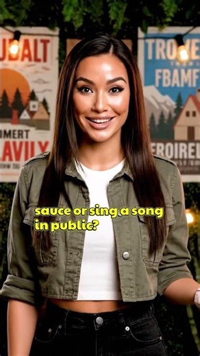 Hot Sauce Dare or Public Singing? Epic Adventure Challenge! #Shorts