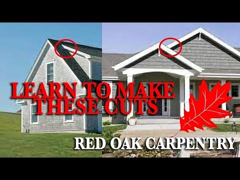 How to calculate shed roof and stacked gable angles