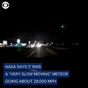 Meteor flies over Ohio