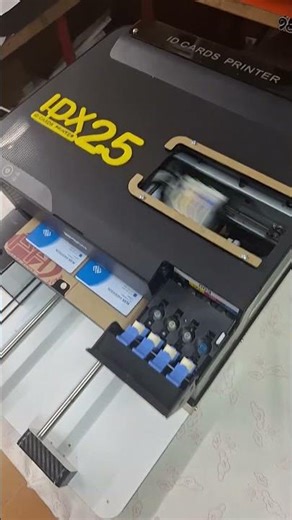เครื่องพิมพ์บัตรpvc IDX2.5 สะดวก ง่าย พิมพ์ครั้งละ8ใบ