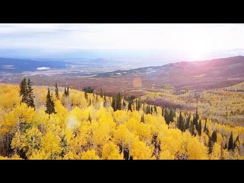 Harpe douce, musique relaxante et magnifiques paysages par drone, nature zen, flûte irlandaise
