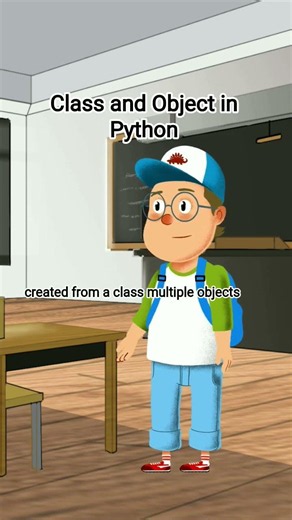 Class vs Object in Python Explained in 30 Seconds | Python OOP Basics 🐍 #shorts