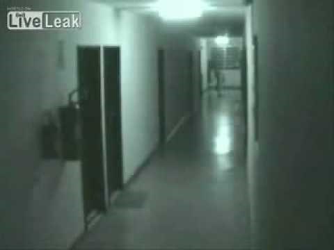 Grey alien caught on CCTV security camera