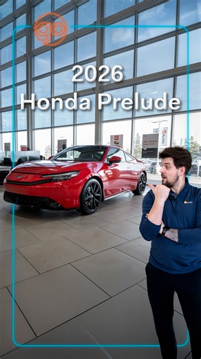 A name that needs no introduction. The Honda Prelude returns for 2026 with sleek styling, modern tech, and a focus on driving enjoyment that made it iconic in the first place. 🎥 Tap the link in bio to learn more by visiting GoAuto.ca or watch the full review on our YouTube Channel! #GoAuto #GoGarage #Honda #Prelude #HondaCanada @_GoHonda @HondaRedDeer @AidrieHonda @HondaCanada | Go Auto
