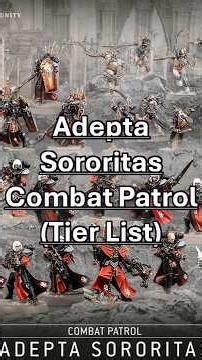 Adepta Sororitas Combat Patrol Ranked (Combat Patrol Tier List)