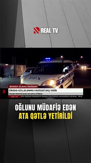 Zirədə güllələnmə hadisəsi baş verib