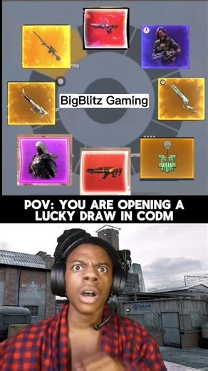 POV: You are opening a lucky draw in CODM #shorts #callofduty #gaming