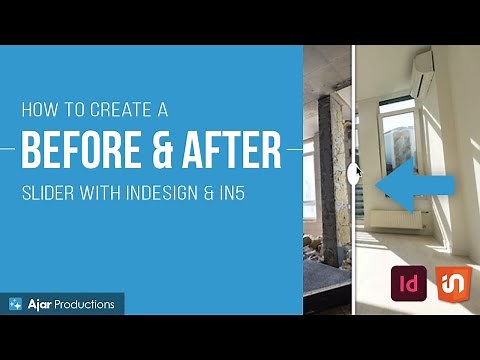 How to Create a Before & After Slider with InDesign & in5