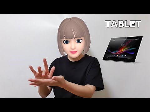 American Sign Language (ASL) Lesson: Tablet