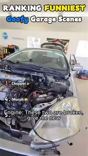 RANKING FUNNIEST Goofy Garage Scenes #funny #hilariousfails