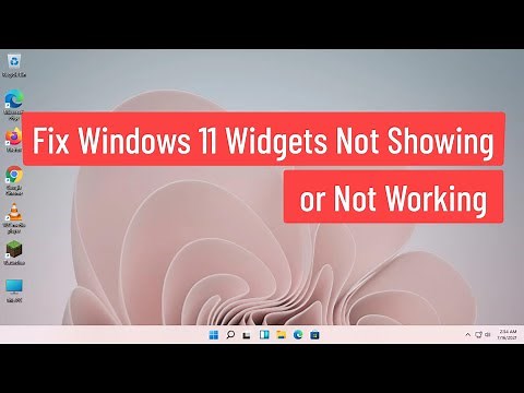 Fix Windows 11 Widgets Not Showing or Not Working!