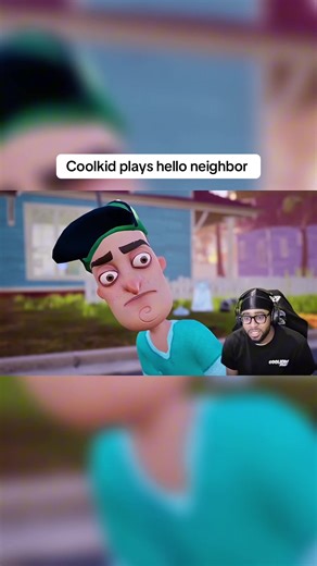 Coolkid plays hello neighbor #coolkidfrmbx