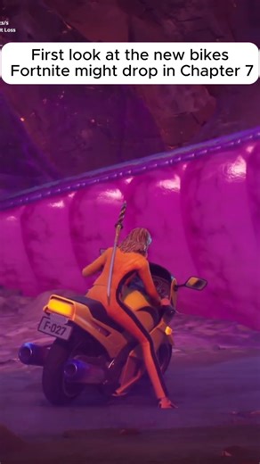 First look at the new bikes Fortnite might drop in Chapter 7 👀🔥