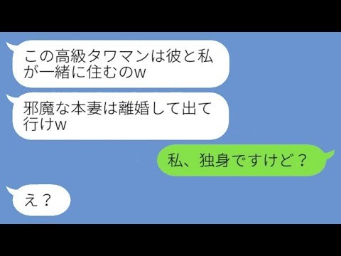 私が高級タワマンを買ったら、急に男に「今日から彼女と一緒に住むから出て行ってくれ！」と言われた→女「彼のものは私のものw」私「独身なんですけど…」女「え？」結果www