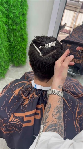 Perfect Hair Sectioning Like a Pro ✂️#shorts #hairstyle #barber