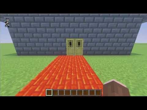 Minecraft Building a Police Station