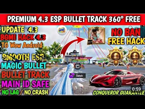 BGMI HACK 4.3 | BGMI 4.3 MOD APK |BGMI ESP HACK | BGMI NEW HACK TODAY| HOW TO HACK BGMI HACK