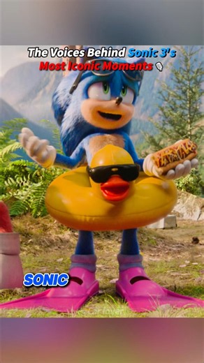 The Voices Behind Sonic 3 Are Impossible To Ignore!!! They’re Absolute Treasures💎#Sonic #Sonic3 #sh
