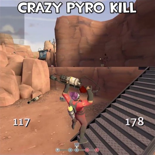 super fast pyro kill #tf2 #teamfortress2