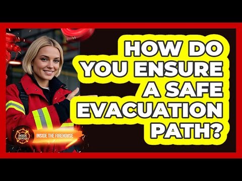 How Do You Ensure A Safe Evacuation Path?