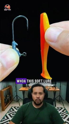 Genius Soft Lure Setup You Should Be Using! #shorts #fishing #softlure