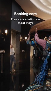 74M views · 91 reactions | If you're fishing for a great fit, Booking.com offers free cancellation on most stays | Booking.com | Facebook
