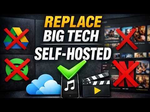 I Replaced Google Drive, Spotify & Netflix With My Own Server