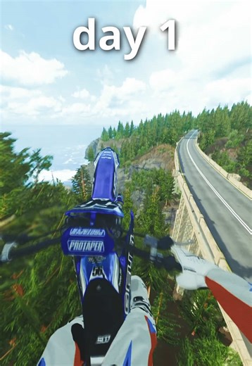 DAY 1 TRYING TO LAND THE BIGGEST TRANSFER IN MX BIKES! #mxbikes #troyjannn