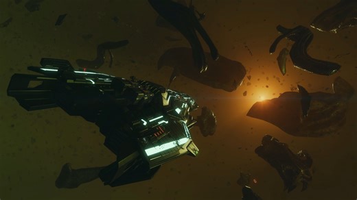 Titan's debris fiels. Taranis parts exploration