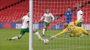 7.3K views · 24 reactions | A crisp finish from Jadon Sancho doubles England's lead at Wembley | RTÉ Sport | Facebook