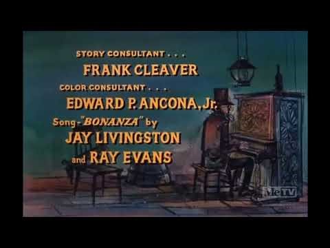 Bonanza Closing Credits (December 10th, 1961)