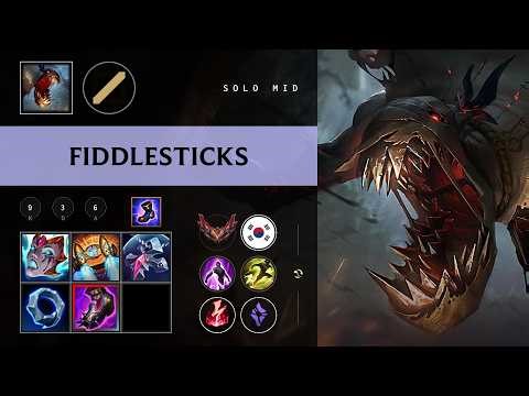 Fiddlesticks Mid vs Kassadin - KR Grandmaster Patch 26.08