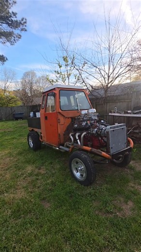 Red Rocket 440 Powered Cushman Running Strong #440cushman #nonamenationals #mopar