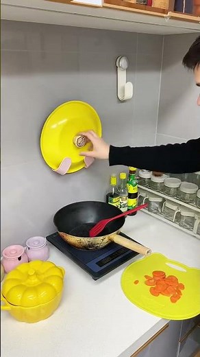 Wall-Mounted Pot Lid Rack | Space-Saving Storage for Any Lid Size