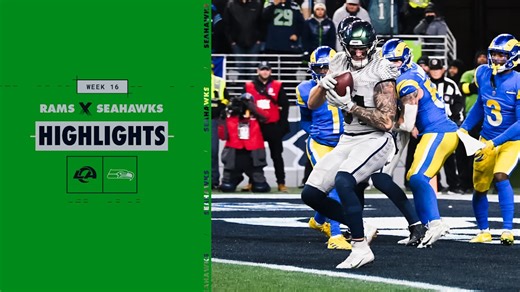 Seahawks vs. Rams Game Highlights | 2025 Week 16