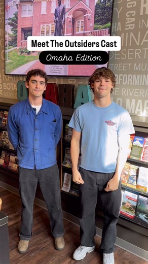 The Outsiders is live on stage at the Orpheum Theater now through Oct. 4. Based on S.E. Hinton’s classic novel, this brand-new musical delivers a story of friendship and resilience you won’t forget. We sat down with members of the cast at the Omaha Visitors Center to hear their first impressions of the city. 👀 Catch our video and then grab your tickets for the show: https://www.visitomaha.com/event/the-outsiders/48268/ | Visit Omaha